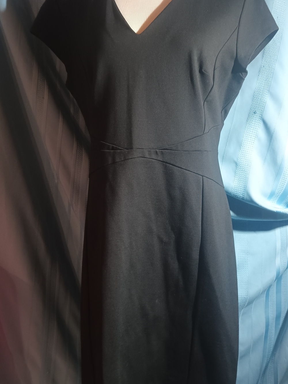 Halogen Black Fitted Women's Dress